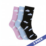 Cloud Slides - Socks Multicolor 3-Pack